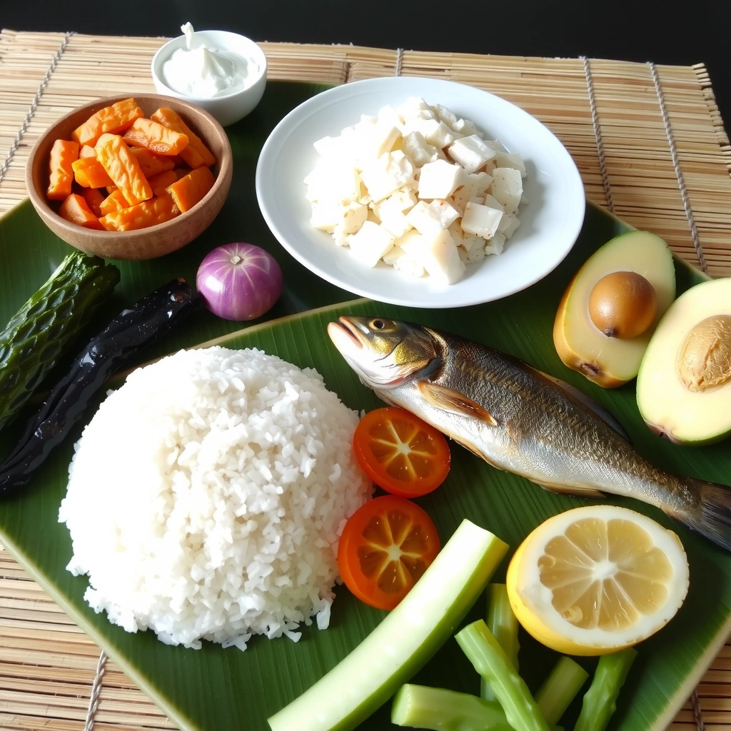Indonesian healthy food